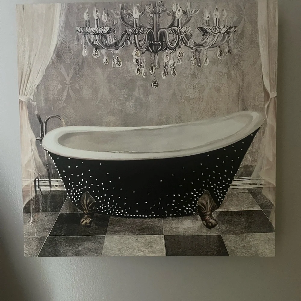Painting Picture Bathtub